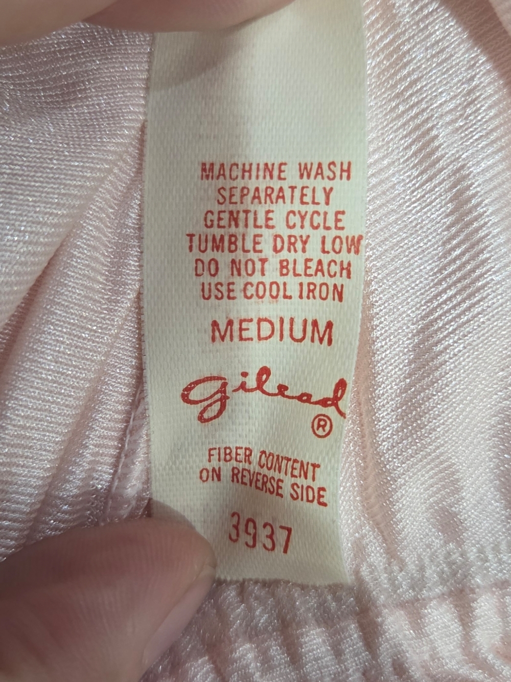 Vintage-Inspired Pink Embroidered Long Nightgown - Picture 9 of 10